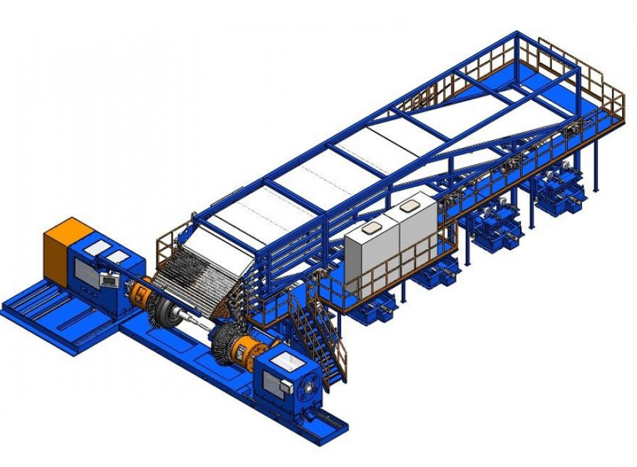 24"-42" Tyre building machine for Radial agricultural tire